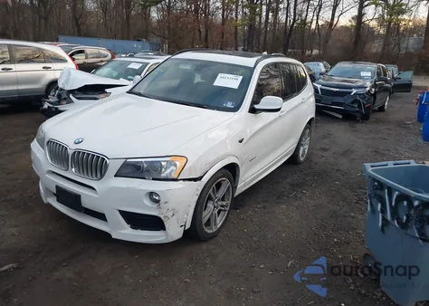 2014 BMW X3 xDrive35I from USA, damaged, VIN 5UXWX7C50E0E77249